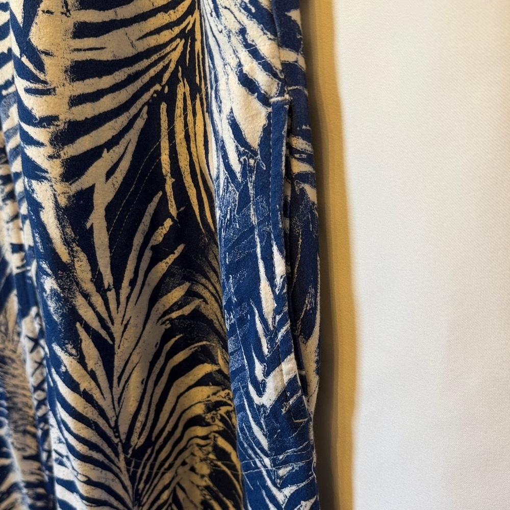 Go Softly Blue and White Dress - Picture 14 of 14